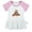 Pink Raglan Dresses #A, variant on Nature Volcano Pattern Dresses For Baby, Newborn Babies Skirts, Infant Princess Dress, 0-24M Kids Graphic Clothes (Pink Raglan Dresses, 0-6 Months)