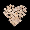 thumbnail image 4 of YIEMEEN 10/25/25mm Wooden Square Blocks Mini Cubes Embellishment for Woodwork Craft DIY, 4 of 10