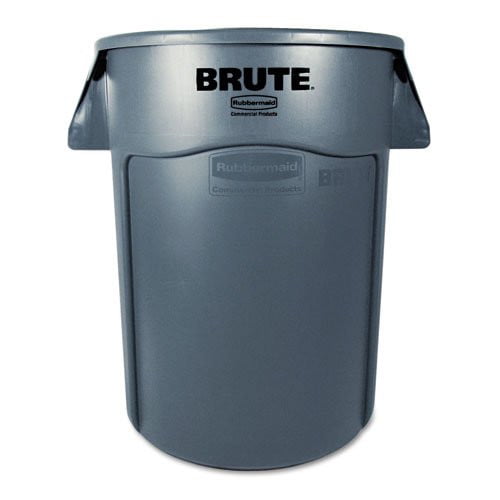 RUBBERMAID FG263100GRAY Brute Round  Gray  Trash Can Top 