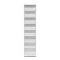thumbnail image 3 of Furinno JAYA Tour de Rangement Multimédia Gain de Place en Blanc, 3 of 6