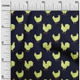 thumbnail image 2 of oneOone Cotton Poplin Lime Fabric Rooster Cock Sewing Material Print Fabric By The Yard 56 Inch Wide, 2 of 4