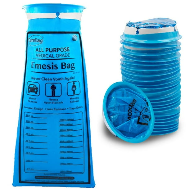 CareBag Medical Grade Emesis Bag, 24 Count