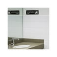thumbnail image 5 of Excello Global Products Employees Must Wash Hands Indoor Wall Sign, 9' x 3', Black/White, 3/Pack (EG, 5 of 5