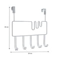 thumbnail image 2 of Perchero Mainstays Para Puerta Blanco, 2 of 4
