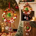 thumbnail image 7 of Yeciiwht Christmas Wreath DIY Kit – Diy Christmas Wreath Crafts for Adults with Accessory Pack, Hanging Decorative Wreath for Door, Wall & Window Decor, 7 of 7