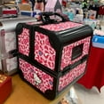 thumbnail image 6 of Impressions Vanity Hello Kitty SlayCube Makeup Travel Case with 2 Extendable Trays(Pink Animal), 6 of 17