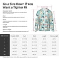 thumbnail image 5 of Lsque Colorful Dog UPF 50+ Lightweight Sun Protection Men's Women's Long Sleeve Shirt, Hoodie Performance -XX-Large, 5 of 9