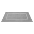 thumbnail image 3 of Cotton Paradise 100% Cotton Bath Mats for Bathroom Floor Set of 2 Pack, 20x34 Soft Absorbent Washable Quick Dry Tub Bathmat, Light Gray, 3 of 7