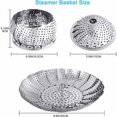 thumbnail image 2 of Qucyy 10 Inch Stainless Steel Steam Rack, Steamer Plate for Pressure Cooker, 2 of 4