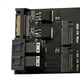 thumbnail image 5 of 2X Adaptador de Tarjeta de Conversión de SSD SFF-8643 U.2 A NVMe M.2 NGFF de 2 Puertos Adaptador de SSD SFF-8643 U.2 A NVME M2 NGFF de Doble Clave M, 5 of 5
