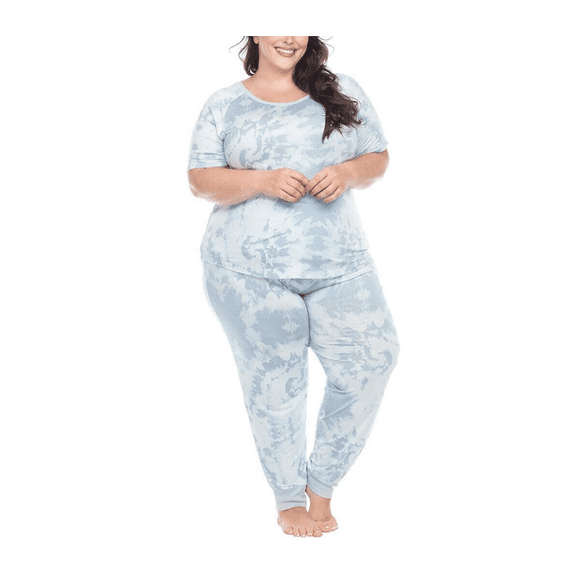 Honeydew Womens 2-Piece Jersey Pajama Jogger Lounge Set