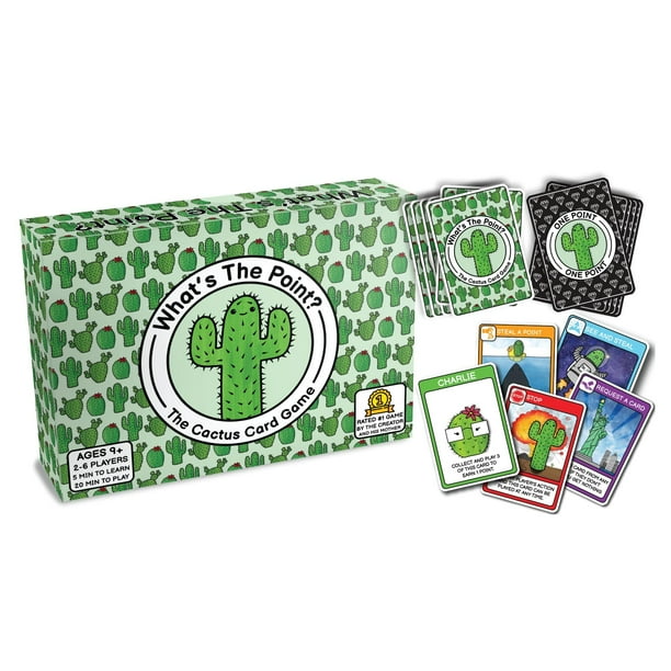 Juego de cartas ¿QUÉ SENTIDO TIENE? THE CACTUS para familias de 2 a 6 jugadores