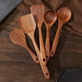 thumbnail image 3 of Xiao Hua wooden cooking utensil set, heat-resistant and non stick kitchen utensils, food safe materials, suitable for home kitchens and restaurants -6-piece set, 3 of 3