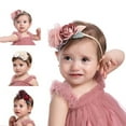 thumbnail image 3 of Visland 1/4 PCS Flower Girl Headband for Wedding, Baby's Breath Hair Piece, Rose Gold Headpiece for Birthday Party, Photography，Fashion Hair Accessories for Newborn Infants Toddlers, 3 of 8