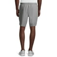 Russell Men's and Big Men's Active 2in1 Woven 9" Shorts with Liner