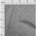 thumbnail image 1 of oneOone Viscose Chiffon Fabric Tartan Check Print Fabric BTY 42 Inch Wide, 1 of 4