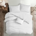 thumbnail image 2 of Colcha Linens Inc Nova White Comforter & Pillow Sham Set. King, 2 of 5