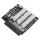 thumbnail image 3 of Placa de fuente de alimentación para minería de alta eficiencia con 12 puertos PCIe - 6 pines, 12 amperios/2400 vatios, pantalla de voltímetro LED - Compatible con Dell, 3 of 10
