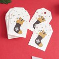 thumbnail image 4 of 100pcs Christmas DIY Tags Merry Christmas Bookmark Christmas Small Cards, 4 of 8