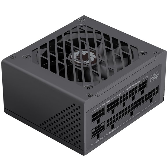 GAMEMAX GS Series SFX Power Supply 650W, Full Modular, 80 Plus Gold PSU (GS-650G BK)