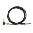thumbnail image 2 of MERIGLARE 3.5mm Auxiliary Audio Jack To Jack Cable 90 Degree Right Angle For , , black, 2 of 8