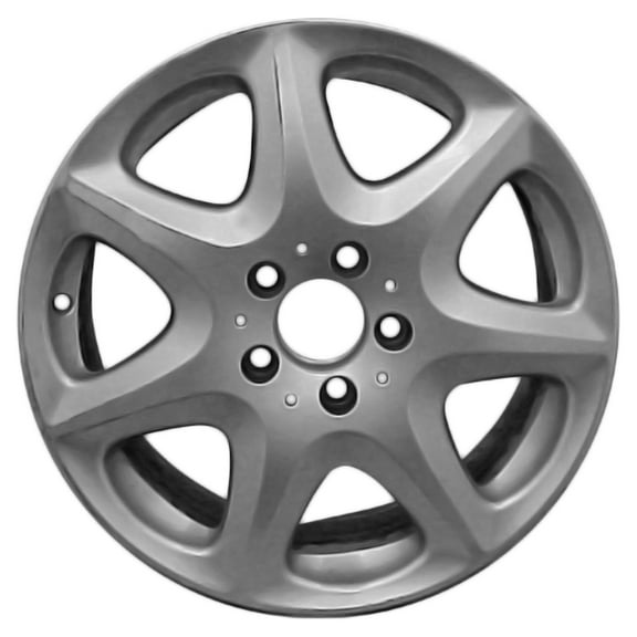 Remanufactured Painted Silver Aluminum Wheel 17 x 7.5 fits 2003-2006 Mercedes-Benz S430