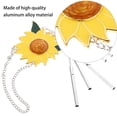 thumbnail image 5 of 1 UNID Girasol Wind Chimes Adorno Goteo Sunflower Colgante para Jardín, 5 of 5