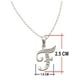 thumbnail image 2 of Collar Gargantilla Letra F Plata 925 45cm Horoz WP1406, 2 of 5
