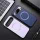 thumbnail image 4 of For Google Pixel 9 Pro / Pixel 9 Case Compatible with MagSafe Litchi Texture PU Leather+TPU Phone Co, 4 of 5