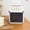 White#1766, variant on Guitar Pick Storage Box Vintage Amplifier Design Portable Guitar Accessory Case for Musicians