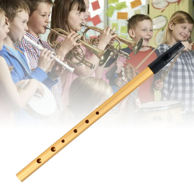 Alloy Material Short Flute for Students Grade Chinese Flute with Learning Manual, Suitable for Student Competitions