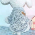 thumbnail image 2 of TELOLY Dog Clothes,Breathable Fabric Dog Clothes for Small Dogs,Soft Material Resists Cold Dog Sweatshirt,Grey,Xxl, 2 of 4