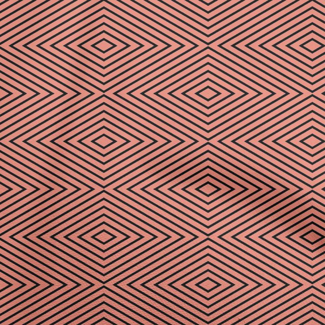 oneOone Tissu Popeline de Coton Rouge Moiré Matériel de Couture Imprimé Tissu au Mètre 56 Pouces de Large