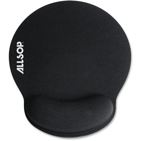 Allsop, ASP30203, Memory Foam Wrist Rest Mouse Pad, 1,