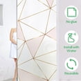 thumbnail image 4 of Película para ventana con diseño geométrico moderno, diseño estático que bloquea los rayos UV y bloquea la luz solar deslumbrante para superficies lisas (impermeable), 4 of 5