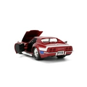 1969 Chevrolet Corvette Stingray ZL1 Red Metallic w/Stars and Stripes Graphics Bigtime Muscle 1/24 Diecast Model Car by Jada(Selections May Vary)