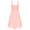 thumbnail image 2 of Manyakai Kids Flower Girl Wedding Dresses Sleveless Pageant Party Gowns A-Line Swing Summer Dress Pink 8, 2 of 5