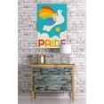 thumbnail image 3 of Gay Pride, Rainbow Bird (24x36 Giclee Gallery Art Print, Vivid Textured Wall Decor), 3 of 3