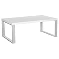 thumbnail image 4 of Safavieh Home Collection Rockford White and Chrome Coffee Table, 4 of 4