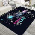 thumbnail image 1 of Game Rug Boys Game Controller Carpet, Non-slip 3d Gaming Area Rugs For Playroom-week, 1 of 1