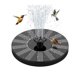 thumbnail image 1 of Fuente solar, bomba solar para estanque con bomba de agua solar, bomba solar flotante para fuente de jardín, estanque, bebedero para pájaros, pecera, 1 of 4