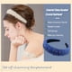thumbnail image 5 of Sonducket Diademas con cuentas de cristal con purpurina, tocado de punto Flexible para el cabello, tocado para mujer, fiesta, colorido brillante Accesorio para el cabello Azul oscuro Sonducket AP010971-23B, 5 of 5
