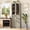 Wash Gray, variant on Homieasy 80'' Tall Pantry Storage Cabinet with Glass Doors, 6-Tier Floor Standing Cupboard with Adjustable Shelves for Kitchen, Dining Room, Wash Gray