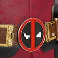 thumbnail image 5 of Nuevo disfraz de Deadpooling 3, disfraz de Wade Winston Wilson, mono con cinturón, disfraz de película, traje de antihéroe para Halloween, 5 of 5