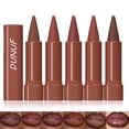 thumbnail image 1 of Dulele Juego de 5 delineadores de labios mate con crayón, delineador de labios suave y degradado, delineador de labios natural de larga duración, lápiz de maquillaje de labios antiadherente, 1 of 8