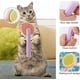 thumbnail image 5 of Púrpura, cepillo para perros y gatos, cepillo de pelo muerto autolimpiante para perros gatos, adecuado para perros, gatos, pelo corto y largo, 5 of 5