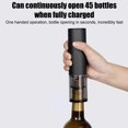 thumbnail image 3 of Electric Wine Opener Set,Automatic Corkscrew, Foil Cutter,Ideal for Home Bar, Kitchen, Parties, Gifts,Battery Operated, 3 of 7