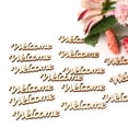 thumbnail image 4 of 15pcs/set Vintage Rustic Style WELCOME Wooden Table Stand Sign Ornaments DIY Wedding Party Decoration Board, 4 of 9