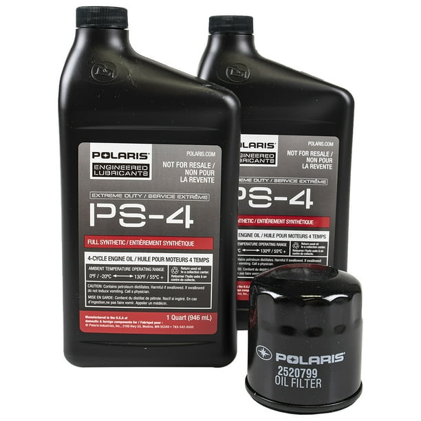 Polaris 2878924 PS4 Extreme Duty Oil Change Kit for 20092014