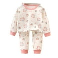 thumbnail image 5 of xaweyi Toddler Baby Boy Clothes 3 6 9 12 18 24 Months Fall Outfits Long Sleeve Sweatshirt Tops + Pants Set,Sizes 9-10 Years, 5 of 5